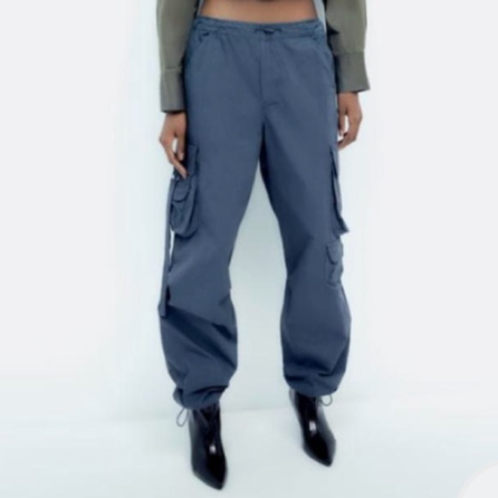 Zara parachute pants
